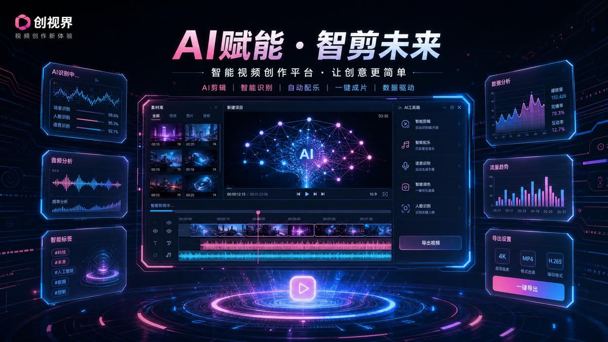17c一起草 AI视频剪辑教程